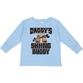 thumbnail image 3 of Inktastic Daddys Skiing Buddy Kids Skis Boys or Girls Long Sleeve Toddler T-Shirt, 3 of 5