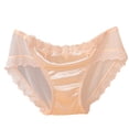 thumbnail image 1 of Gibobby conjunto de bragas G-Pants Bragas Lencería abierta Pijamas Tanga de mujer Lencería Sexy Íntimos de encaje (Caqui, M), 1 of 3