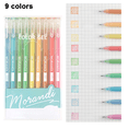 thumbnail image 3 of Gel Pens (0.5mm) , Assorted Colors, 9 Count, 3 of 5