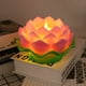 thumbnail image 4 of Luz Nocturna Simulación Creativa Lotus Romántico Buda Lámparas De Mesa Rosa, 4 of 8