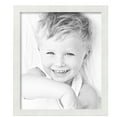 thumbnail image 2 of ArtToFrames 16" x 19" White Picture Frame, 16x19 inch White MDF Poster Frame (WOM-3966),  Pack, 2 of 8