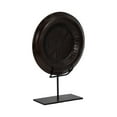 thumbnail image 2 of Boho Decorative Sculpture - Handcrafted Wood & Metal Art Piece - Modern Tribal-Inspired Accent for Living Room, Office, or Shelf - Unique Home Decor Statement - 21" Brown, 2 of 11