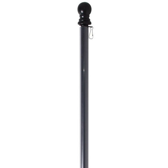 Briarwood Lane 57" Black Metal Flag Pole
