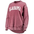 thumbnail image 2 of Women's Pressbox Crimson Alabama Crimson Tide Vintage Wash Pullover Sweatshirt, 2 of 3