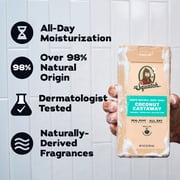 Dr. Squatch Mens Natural Body Wash, Sulfate Free Moisturizing Body Wash for men, Coconut Castaway 14 fl Oz