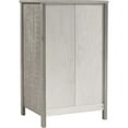 thumbnail image 5 of Camaflexi Baja Solid Wood 5-Drawer Bedroom Chest in Driftwood Gray, 5 of 9