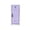 Purple, variant on Mini Locker, Elegant Metal Desktop Cosmetic Makeup Organizer Storage Box for Vanity, Stylish Jewelry Tray for Small Items, Decorations for Home, Gifts for Her, 4.5x4.5x10.8" Light Blue