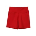 thumbnail image 5 of Girls Athletic Shorts Kids High Waisted Running Yoga Dance Biker Shorts Comfy Gymnastics Shorts  for Kids Teen, 5 of 9