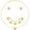Gold, variant on VNOX Gold Necklaces Bracelets Earring Set - 18K Gold Plated Flower Bracelet Chain,Stainless Steel Non Tarnish Floral Pendant Stud Jewelry Sets,Christmas Birthday Lucky Gift for Mom Wife Girlfriend