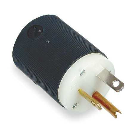 HUBBELL WIRING DEVICE-KELLEMS Plug,5-20P,20A,125V HBL5366C