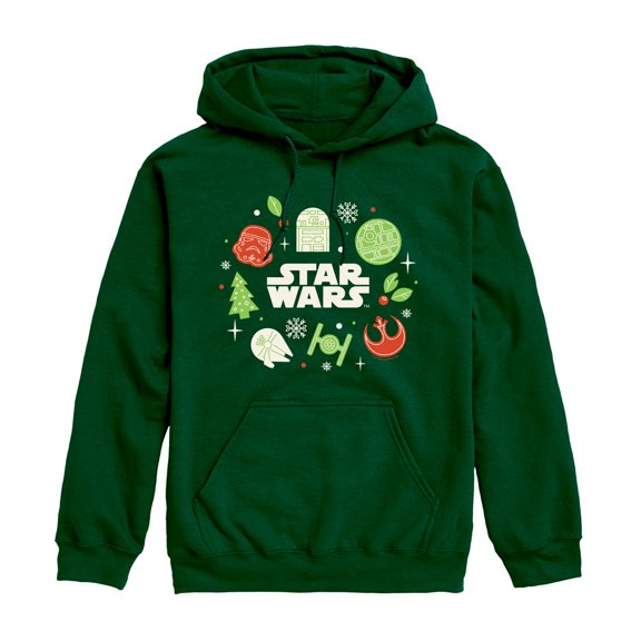 Star Wars - Christmas Cookies - Men's Fleece Hoodie Sweatshirt