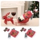 thumbnail image 5 of Cubierta De Botella De Champán, Lindas Decoraciones De Botella De Vino De Hilo De Lana, 2 Unids/set Para Decoraciones De Fiesta En Casa De Cafetería De Vestíbulo De Hotel Cergrey Wine Bottle Sweater, 5 of 8