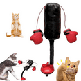 thumbnail image 1 of Interactive Suction Cup Cat Boxing Toy - Hanging Punching Bag for Kittens, Durable & Safe Pet Plaything to Satisfy Hunting Instincts, Protect Furniture from Scratching, Eco-Friendly Materials, 38cm, 1 of 6