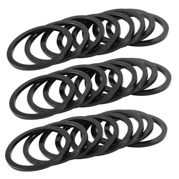 Spacer for Bottom Bracket Fitting (24 Pieces/6 Set) 2.5mm/Pcs Bottom Bracket Length Conversion Tool,24 x 2.5mm Spacer,Black