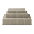 thumbnail image 2 of Benjara Jolly Decor Storage Book Box Set of 3, Beige Linen, Black Velvet Lining, 2 of 5