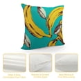 thumbnail image 4 of SHANXI  Banana Pillow Covers,Decorative Throw Pillow Banana Fruit Pattern Sketch Style Pillow Cases  Linen Outdoor Indoor Square Cushion Covers for Home Sofa Couch  20x20in, 4 of 5