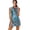 Blue Camo Hunting, variant on Yuyamidu Hippie Vintage Floral Golf Dress for Women Size XS with Built-in Shorts Active Exercise Athletic Dresses for Women Zipper Collared Sports Activewear Dress with Pockets