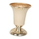 thumbnail image 4 of Jarrón de flores para boda, candelabro, centro de mesa, decoración, maceta de metal, soporte para flores, candelabro para mesa de cumpleaños, hogar Oro S 12cmx20cm, 4 of 8
