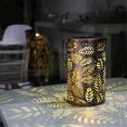 thumbnail image 5 of Leaf projection Solar hollow light Iron pattern projection light, 5 of 5