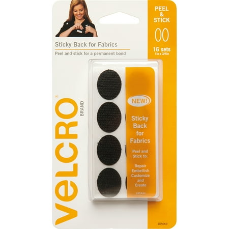 VELCRO(R) Brand STICKY BACK For Fabric Ovals 1