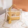 thumbnail image 6 of XINXIAOO Clear Transparent Messenger Bag, Lightweight Fashion Sling Shoulder Purse for Daily Use, 6 of 6