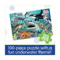 thumbnail image 4 of The Learning Journey Puzzle Doubles! - Glow in the Dark Sea Life: 100 Pcs, 4 of 7