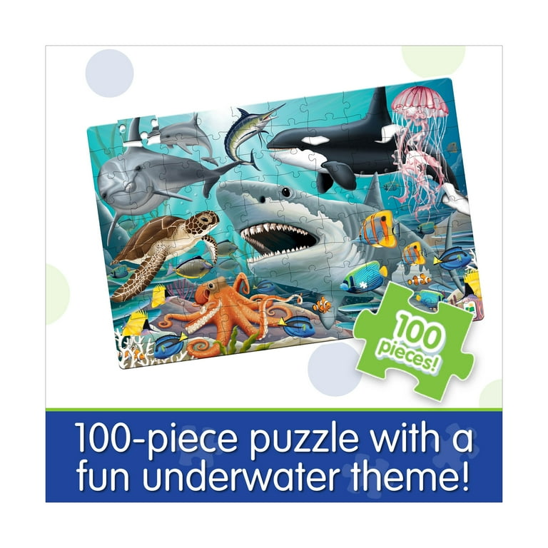The Learning Journey Puzzle Doubles, Glow in the Dark and Sea Life