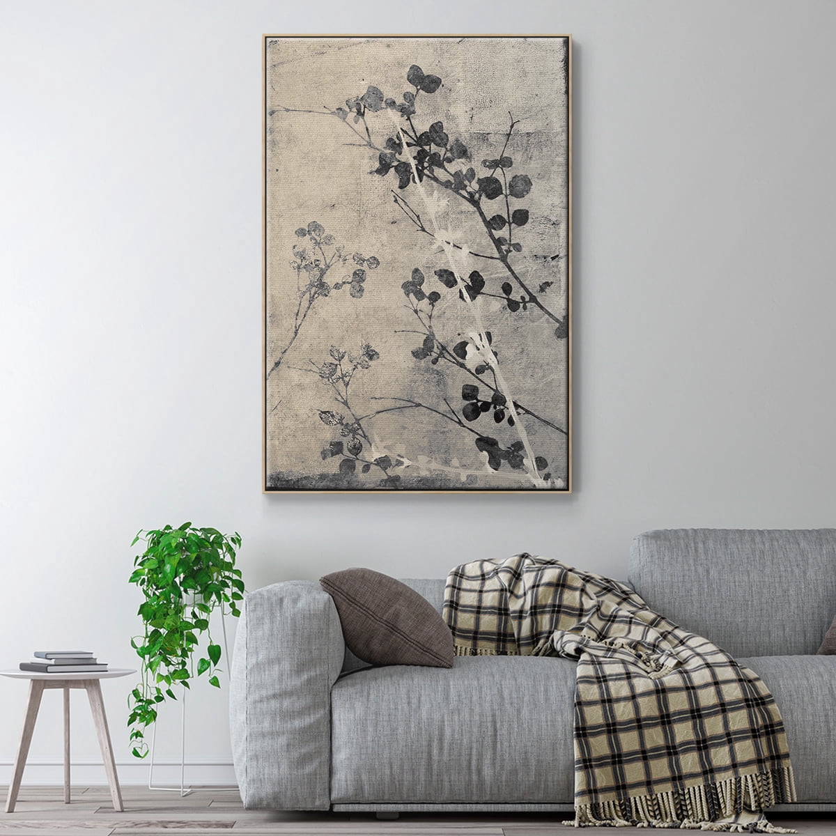 Boundless V Framed Premium Gallery Wrapped Canvas - Ready to Hang - 27 x 41 - Natural Wood Floating Frame