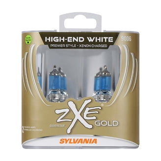 Sylvania H11 SilverStar zXe Gold Halogen Headlight Bulb, Pack of 2
