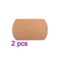 thumbnail image 1 of 100pcs Kraft Paper Pillow Wedding Party Favor Boxes Candy Cake Sweet Bags, 1 of 5