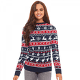thumbnail image 2 of Suéter navideño femenino suéter navideño familiar suéter navideño adecuado para hombres y mujeres suéter navideño para parejas o suéter navideño familiar regalo navideño S - XXL rojo y verde m, 2 of 5