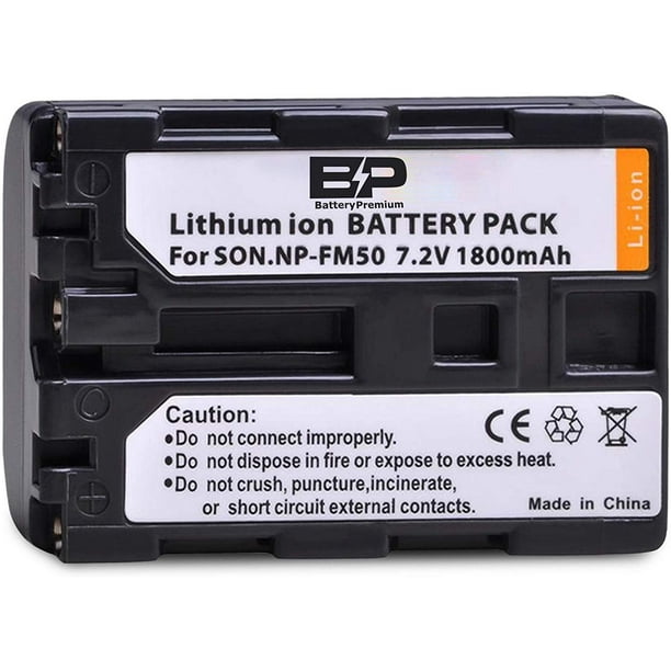BP replacement Battery for Sony NPFM50 & Sony Handycam DCRTRV38 DCR