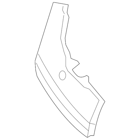 Genuine OE Nissan Bumper Bracket - 62045-ZL00B