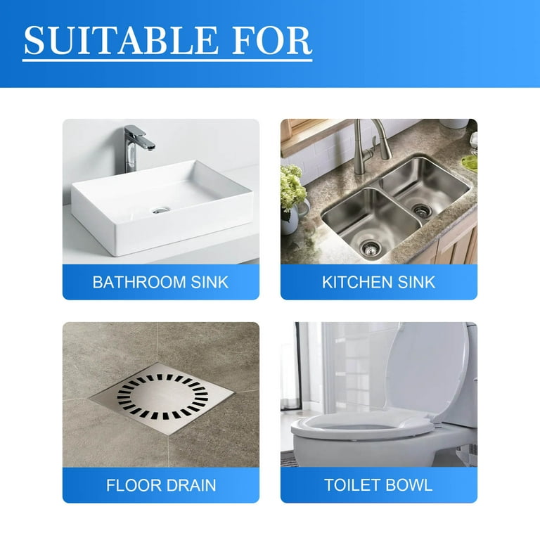 Foam Drain Cleaner, Pipe Dredge Deodorant Foam Cleaner, Sink