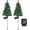 A, variant on Solar Christmas Trees for Outside Decorations - Outdoor Waterproof LED Tree Landscape Lights for Garden Yard Pathway Lawn Outdoor Decoration (Christmas Tree)