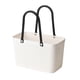 thumbnail image 1 of BPA-Free Utensils Portable Picnic Tote Shopper Bag, Large Plastic Utility Basket,Washable Beach Travel Handbag,Storage Bags, 1 of 2