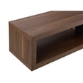 thumbnail image 3 of Wall Mounted Wood TV Console Entertainment Center Wall Decor 60-inch Brown, 3 of 3