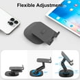 thumbnail image 2 of Cell Phone Stand, EEEkit Adjustable Desktop Phone Holder Cradle Dock Fits for Phone Switch Tablet, 2 of 6