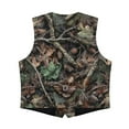 thumbnail image 5 of Garronmavis Camo Hunting Forest Boys Suit Vest Warm V Neck Adjustable Back Strap Vests Lightweight Sleeveless Slim Fit Casual Vests Outfit Fashion Boy's 3 Button Formal Suit Vest, 5 of 7
