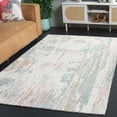thumbnail image 2 of SAFAVIEH Metro Teague Abstract Area Rug, Ivory/Green, 8' x 10', 2 of 8