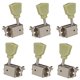 thumbnail image 2 of Afinadores de bloqueo de guitarra cromados para clavijas de afinación de guitarra eléctrica LP EPI Likrtyny Accesorios para instrumentos musicales, 2 of 9