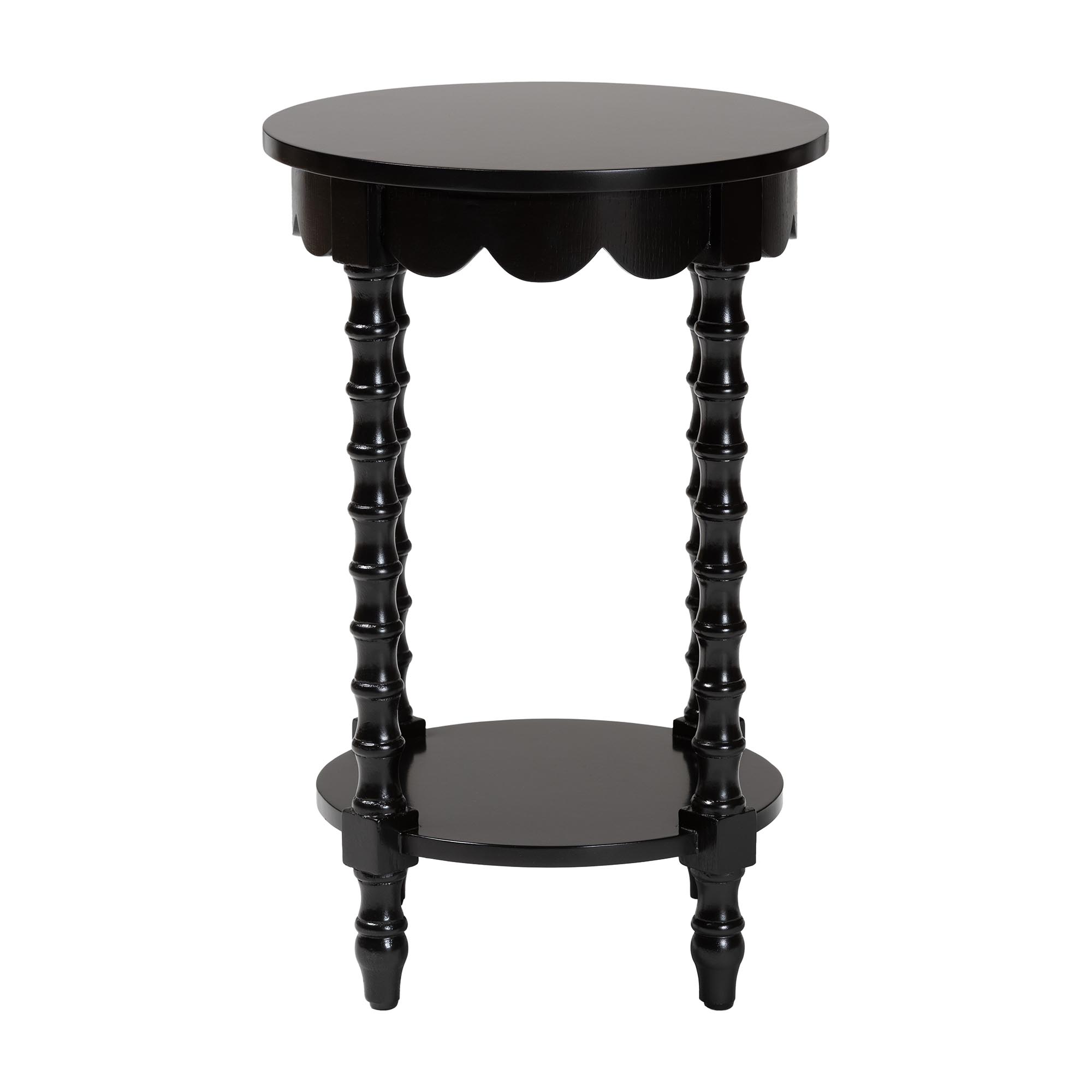 bali & pari Sally Mid-Century Nightstand, Black
