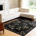 thumbnail image 3 of Area Rug for Living Room, Vintage Retro Boho Rug, Washable Non Slip & Low Pile Carpet for Living Room, Bedroom, Dining Room, 3 of 9