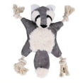 thumbnail image 1 of Durable Plush Pet Toys: Indestructible Dog Chew Toys with No Stuffing - Squeaky Fox and Squirrel!, 1 of 4