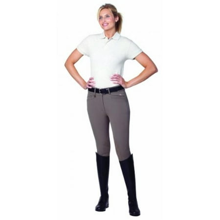 - Ovation Celebrity Slim Knee Patch Breech 42 Tan