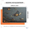 thumbnail image 3 of Wobogo Fire Butterfly Highly Absorbent Polyester Doormat Anti-slip Anti-fouling Indoor Outdoor Entrance Welcome Mat 32×20in., 3 of 8