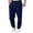 Navy_007, variant on Men's Sweatpants Fashion Elastic Waist Drawstring Cuffed Sweatpants Baggy Lounge Casual Sweatpants for Outdoor Sports with Pockets Royal Blue S