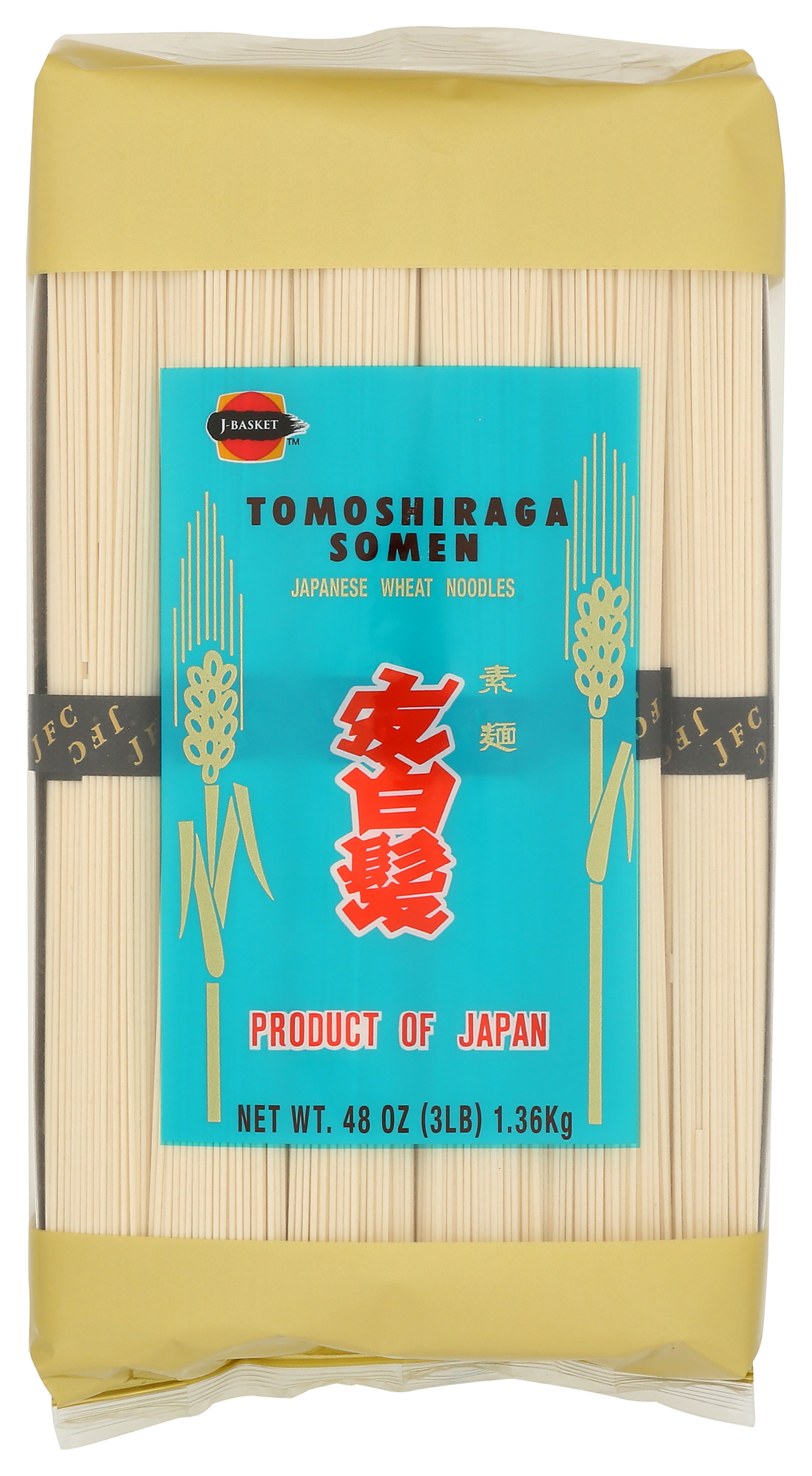 J-Basket Versatile Chuka Soba Ramen Noodles, Thin Wheat