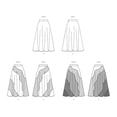 thumbnail image 7 of McCall's Sewing Pattern 8510 - Misses' Skirts, Size: K5 (6-8-10-12-14), 7 of 7