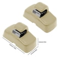 thumbnail image 4 of Hebilla del soporte parasol coche 3B0857561B para Touran 2003-2010 (Beige), 4 of 4
